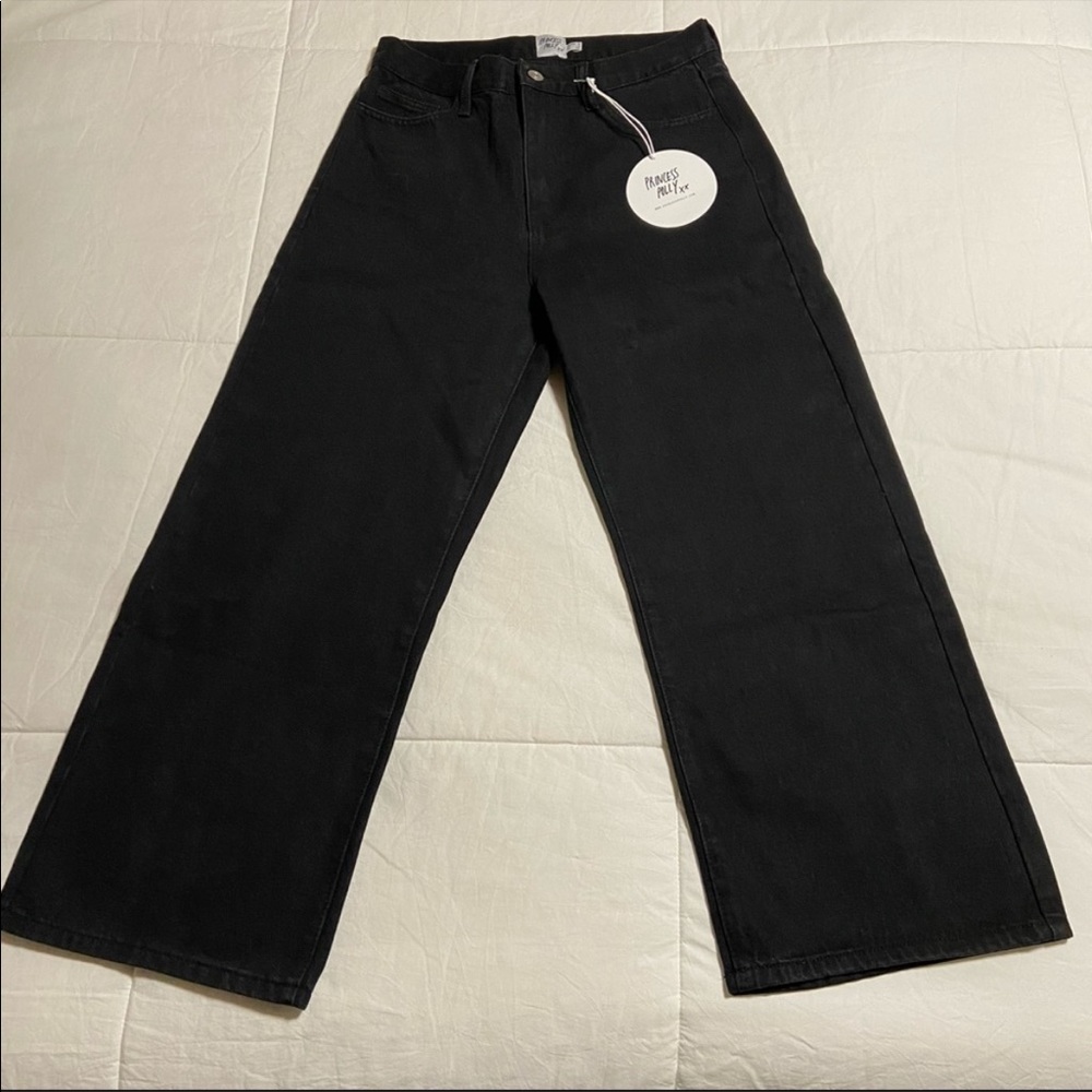 Princess Polly Super Cute Black Jeans **Like New**